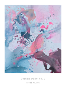 Golden Days no. 2 kunstplakat