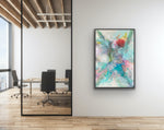 Indlæs billede til gallerivisning Abstrakt maleri 100x150cm
