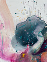 Indlæs billede til gallerivisning Abstrakt maleri 60x80 cm
